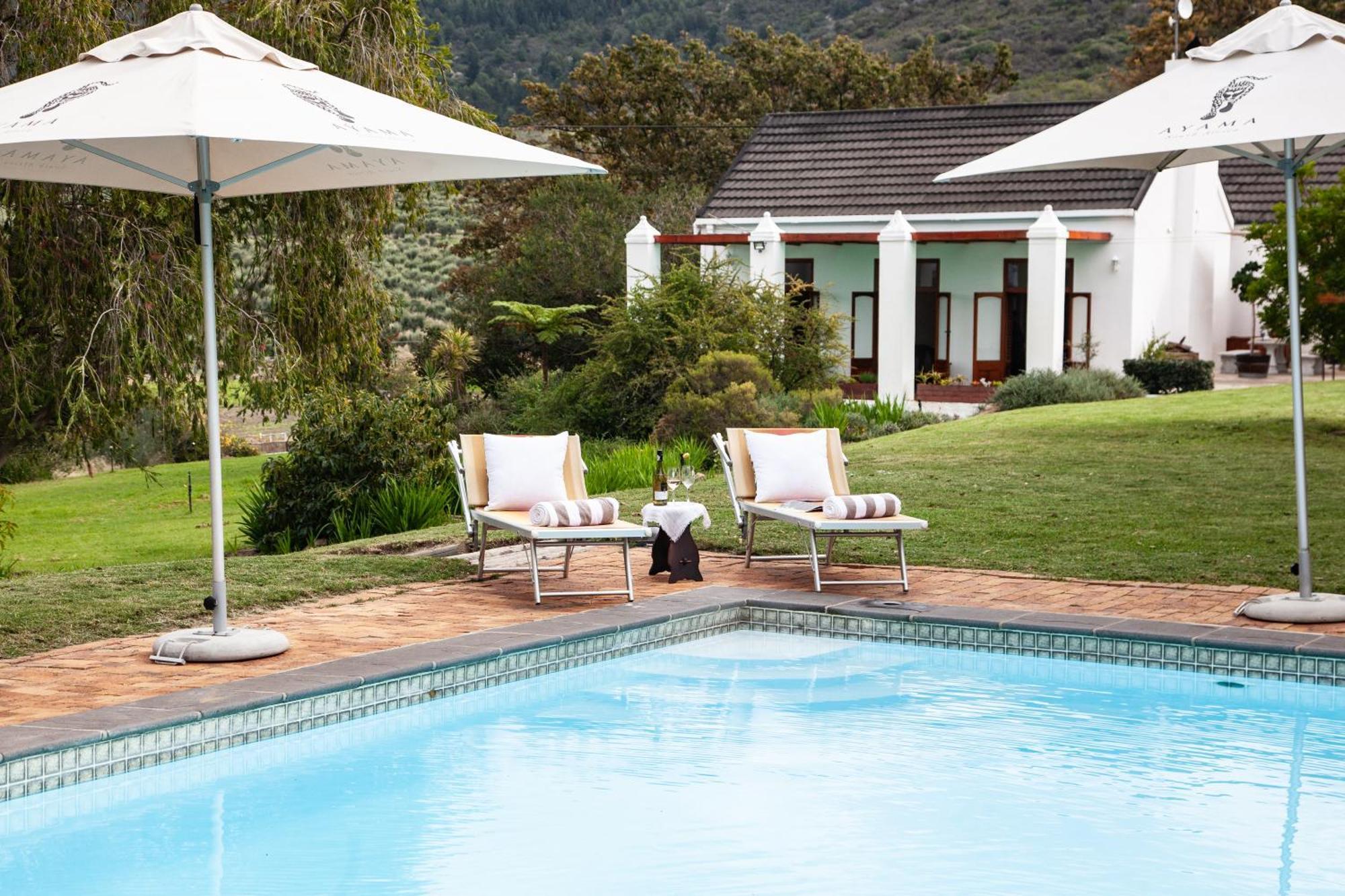 Ayama Wine Farm - Manor House Bed and Breakfast Wellington Exteriör bild